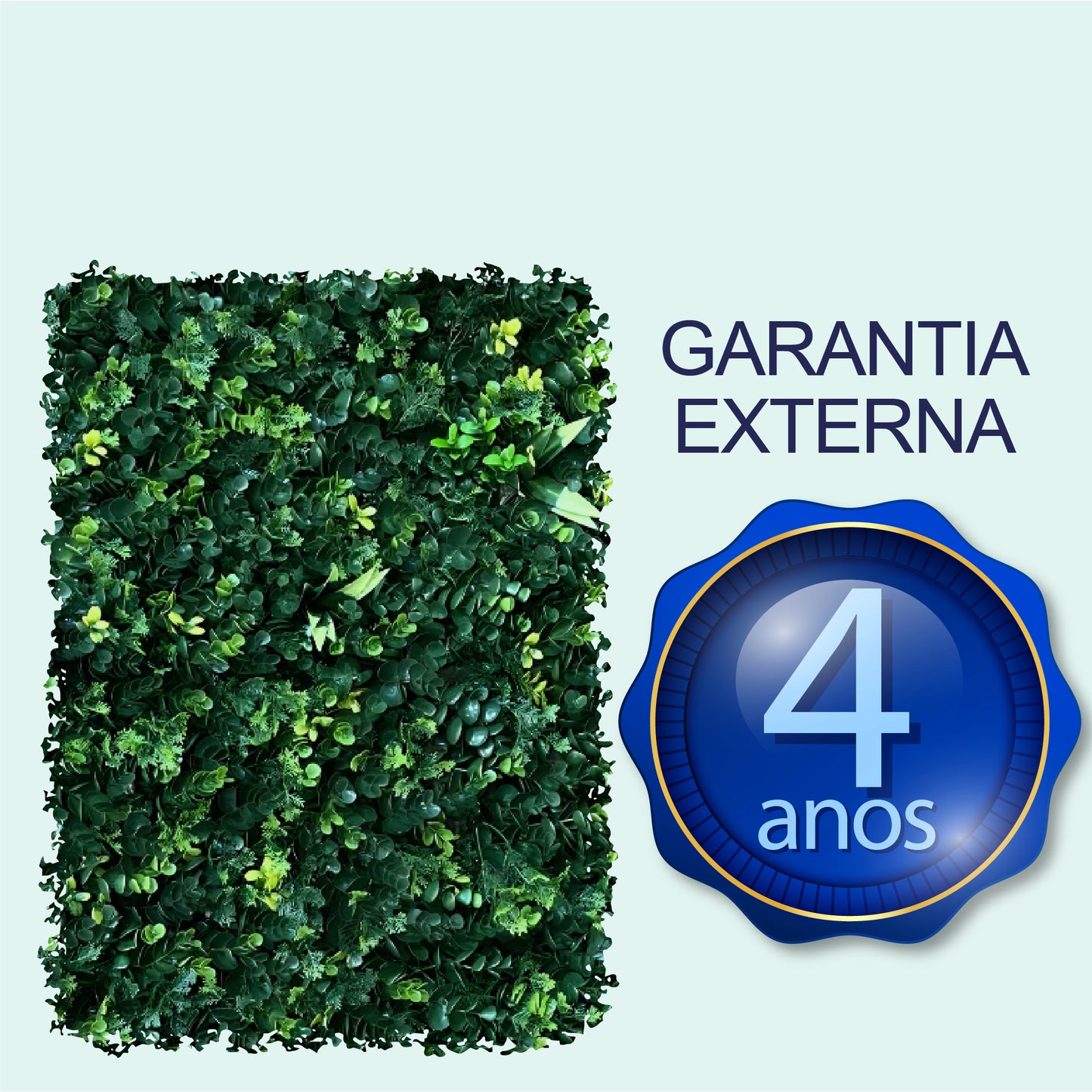 Jardim Vertical Permanente Floresta Negra | 1m x 1m.