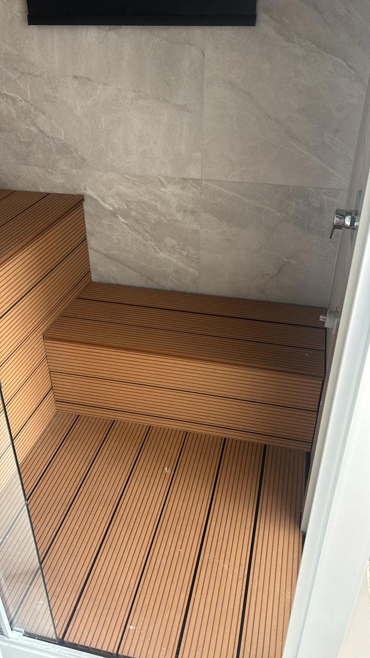 Deck Canela de Madeira Ecológica | 2,90m x 14,60cm | 2,4cm espessura