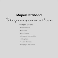 Cola 4LVT | 4kg | Mapei Ultrabond para piso vinílico